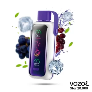Vozol star 20 binlik Grape ıce