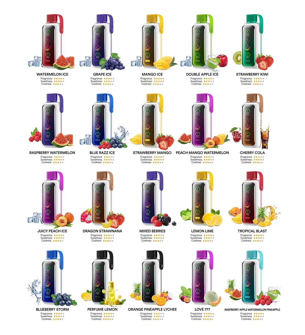 Vozol Star 20000 Mango ice - Görsel 3